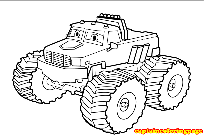 Prowler Monster Truck Coloring Pages Sketch Coloring Page