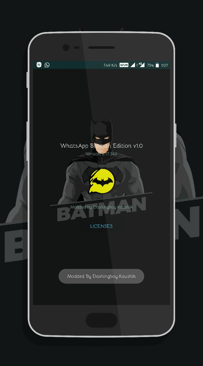 WhatsApp Batman v1.0 Download Apk Latest Version