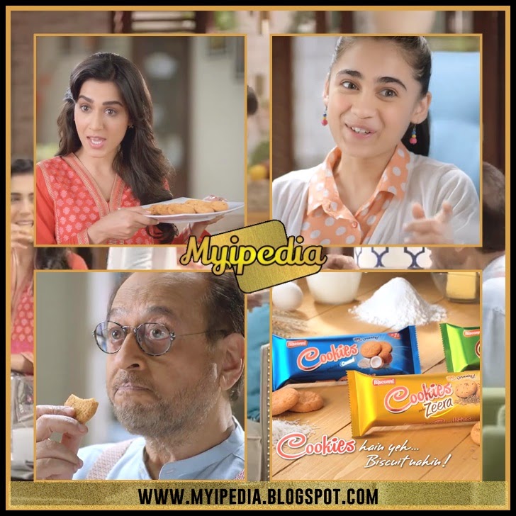 Bisconi Cookies TVC 2015 Mansha Pasha & Nadeem Baig