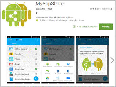 Cara Mentransfer Aplikasi ke Sesama Android 