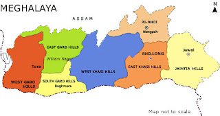 Muslim Population in Cities of Meghalaya