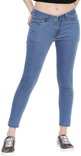 Woman's HER CRAFT Trendy Blue Women's Jeans