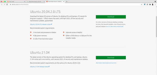 Ubuntu 21.04 Download Link