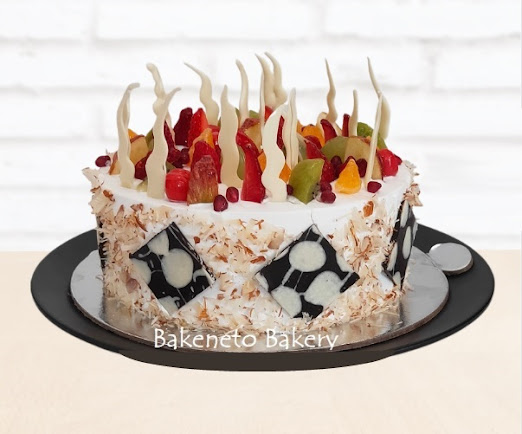 Rich fruit cake by bakeneto