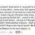 Islam Dipersenda "Allahuakbar maksudnya Allah Apa Khabar?"