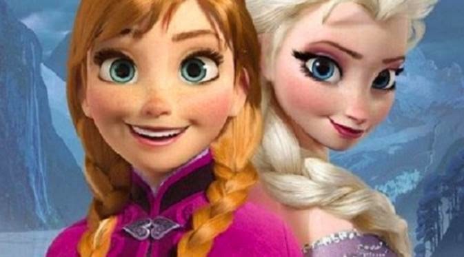 Foto Pemain Film Frozen Asli Gambar Anna Elsa Dunia Nyata Once Upon A Time Animasi Bergerak