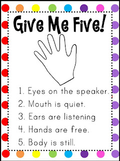 Give Me Five Colorful Poster