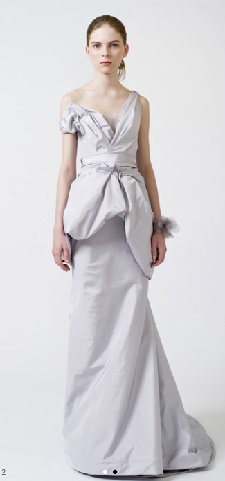 Freya is a stunning wedding dress designed by Vera Wang for her Spring 2011