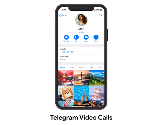 يضيف تيليجرام دعمًا لـ مكالمات الفيديو على Android ، و iOS