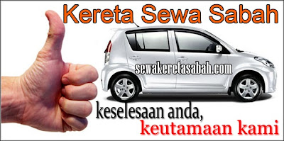 Kereta Sewa Sabah Murah