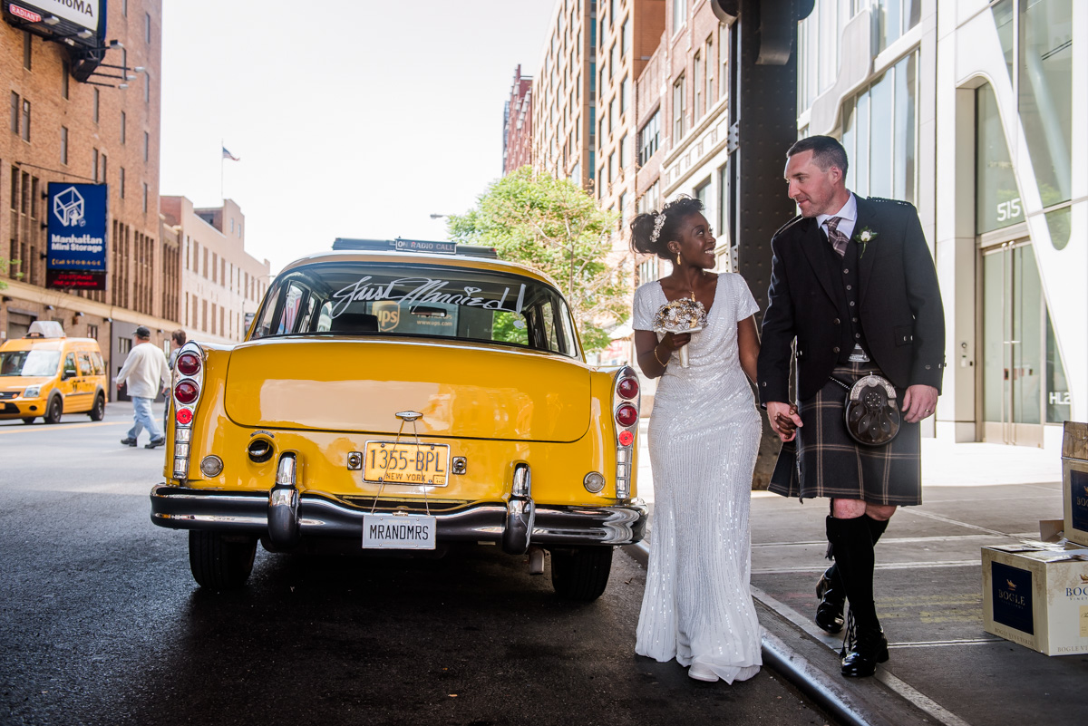 Now we are completely one, couple joyfully walk their part together with pride!