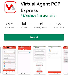aplikasi virtual agent pcp express di play store