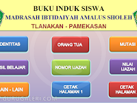 Aplikasi Buku Induk Siswa untuk Guru SD/MI Format Excel