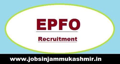 Recruitment of Social Security Assistant in EPFO