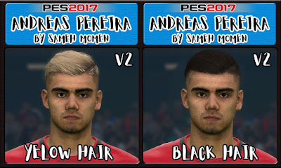 PES 2017 Faces Andreas Pereira by Sameh Momen