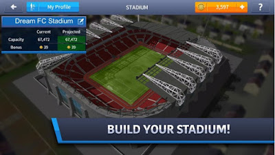  kali ini aku akan membagikan game android  Dream League Soccer 2017 v4.16 Apk Mod Hack (Unlimited Coins) 