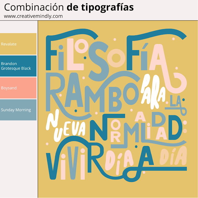 como combinar tipografias
