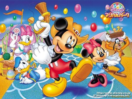 Cartoon Characters Mickey Mouse. disney cartoon characters