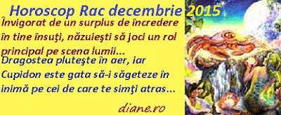 Horoscop Rac decembrie 2015