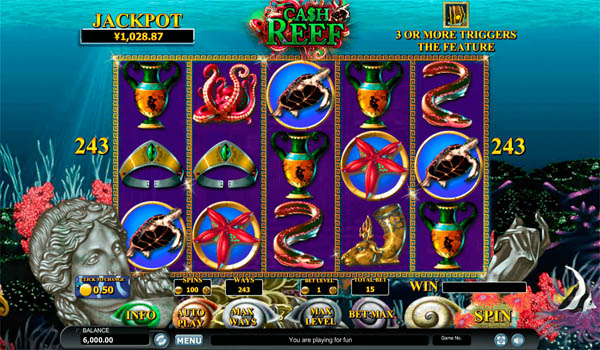 Main Gratis Slot Indonesia - Cash Reef Habanero