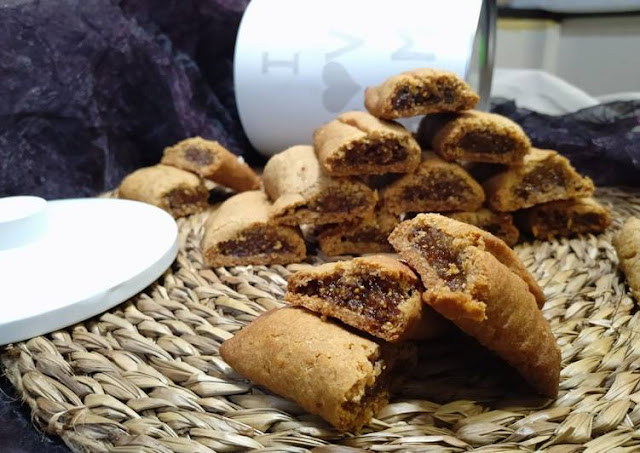 Fig Newtons american cookies: galletas americanas rellenas de higos