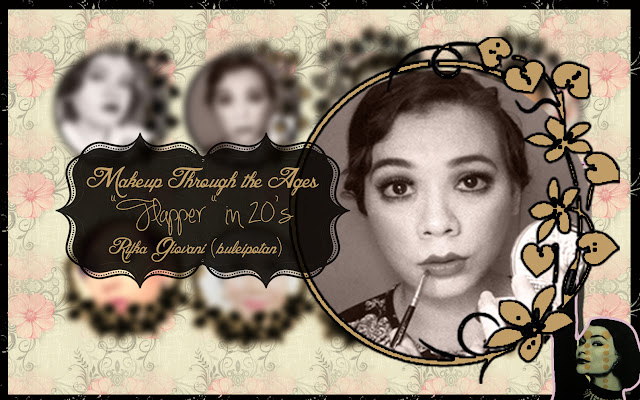 Makeup Through the Ages COLLABORATION " ( Flapper in 20's)