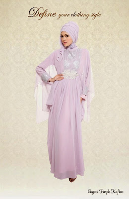 200078-Foto Baju Muslim Kaftan Stylish Terbaik