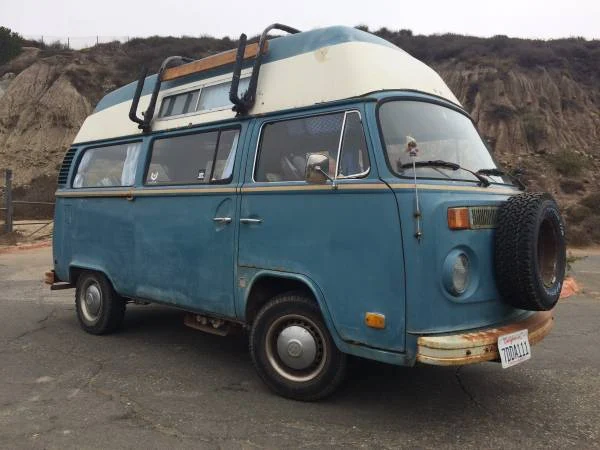 1973 VW Bus High Top Camper Van