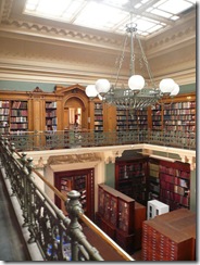 Library at V & A