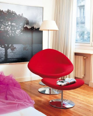 Interior Decoration House with Red Color 6