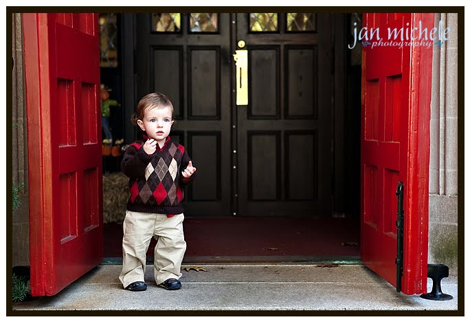 little by at Washington National Cathedral