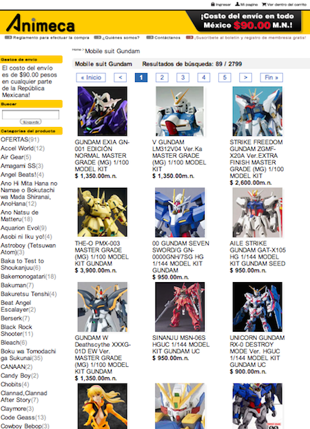 MODEL KITS Mobile suit Gundam