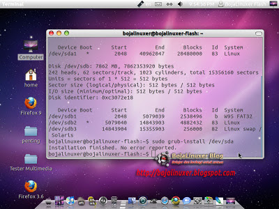 Install Ubuntu dalam Flash disk