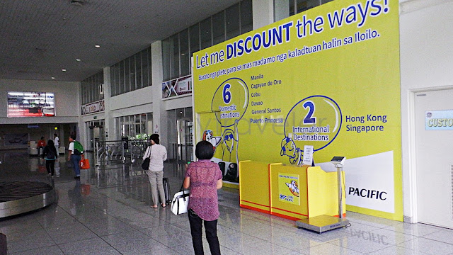 baggage claim area at Iloilo International Airport