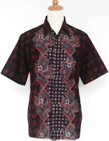 Baju Batik Kerja Modern