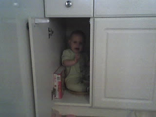 Lily in the Pantry April 10,07