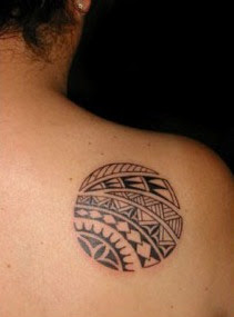 Polynesian tattoo