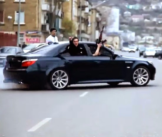 Meanwhile In Russia... Russian Mafia in BMW with a ...