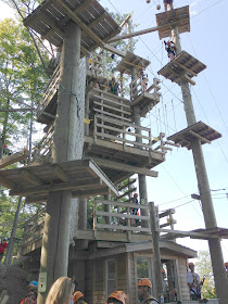Timber Challenge High Ropes, Blue Mountain, Collingwood, ON