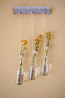 Botellas de vidrio decoradas