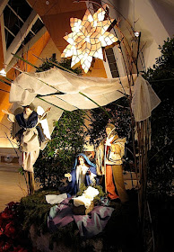 Nativity scene at the Ateneo Church of the Gesù
