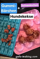 Hundekekse in Gummibären und Schweinchenform