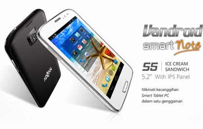 Harga Dan Spesifikasi Lengkap Advan Vandroid S5E Terbaru 2013