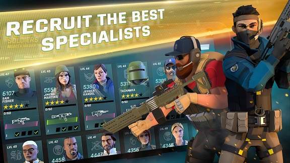 Tom Clancy's Elite Squad MOD (Always Critical Hit) APK + OBB Download