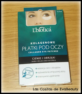 Parches de ojos con colágeno antiojeras y antibolsas de L'Biotica en Notino