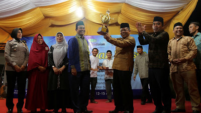 Wali Kota Tutup MTQ Meuraxa, Gampong Baro Juara Umum