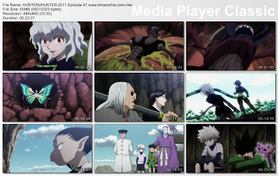 Download Film / Anime Hunter x Hunter 2011 Episode 91 "Kuat dan Lemah" Bahasa Indonesia