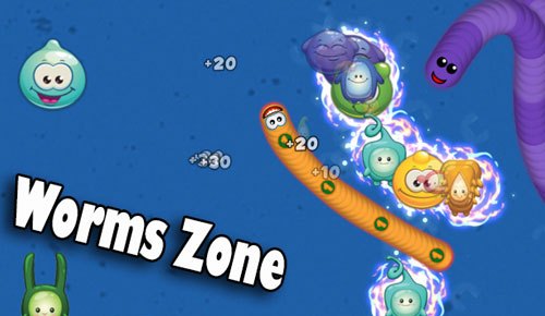 Worms Zone Zona Cacing mod apk Unlimited Coin Terbaru 2020  Game