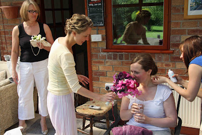 Nicola & Rob Howe's Wedding Day at St Chad's Poulton & Singleton Lodge, "Sweet Peas & Peonies"