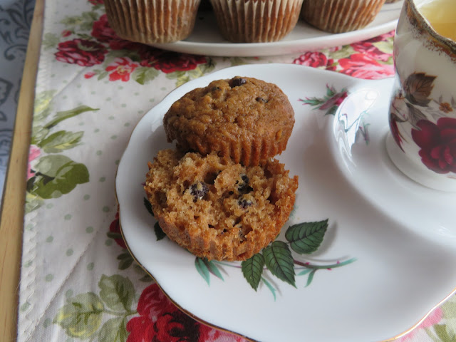 Sour Cream Applesauce Muffins